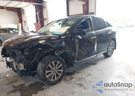 2014 Nissan Pathfinder S from USA, damaged, VIN 5N1AR2MM9EC609995